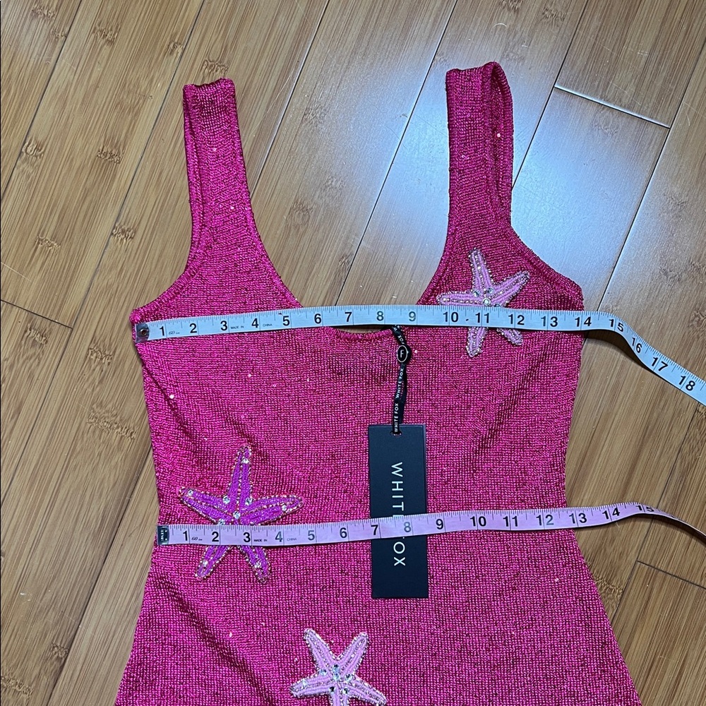 NWT White Fox Boutique Gen Z Love Sequin Knit Mini Dress medium - Picture 10 of 12